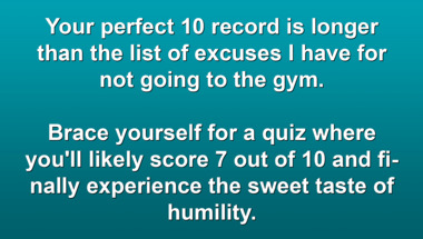 Smart enough for this trivia quiz?