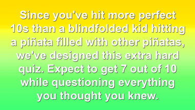 Smart enough for this trivia quiz?