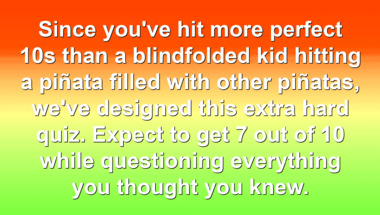 Smart enough for this trivia quiz?