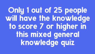 General trivia quiz