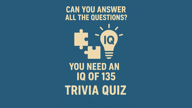 High IQ trivia quiz