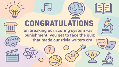 Trivia quiz for A+ students