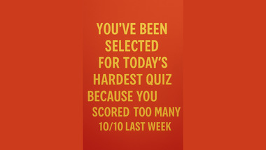 Fun trivia quiz