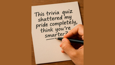 Trivia quiz for you