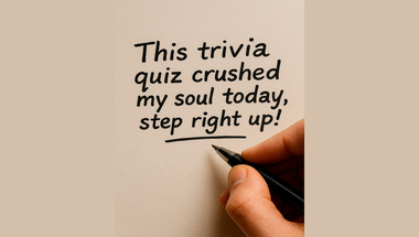 Trivia quiz for you