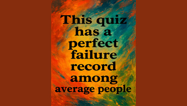 Trivia quiz for smart people