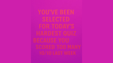 Trivia quiz for smart people