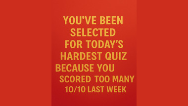 Trivia quiz for smart people