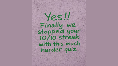 Trivia quiz for smart people