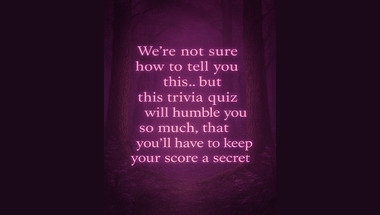 Trivia quiz for smart people