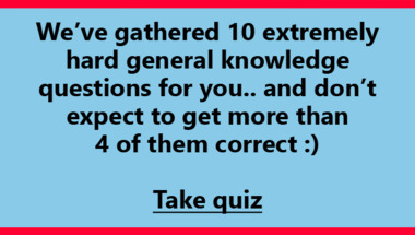 General Knowledge For Trivia Lovers