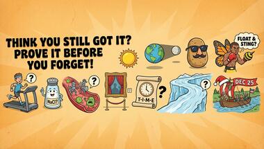 Ten-question challenge: a whirlwind tour of general knowledge