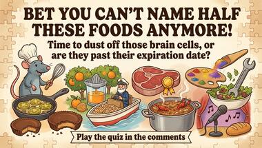 10-question culinary and cuisine challenge