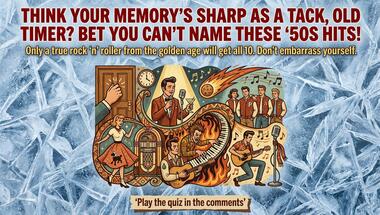 1950s Music Challenge: 10 Groovy Questions
