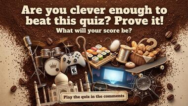 10-question quiz packed with fascinating general knowledge challenges