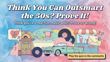 1950s Music Challenge: 10 Groovy Questions