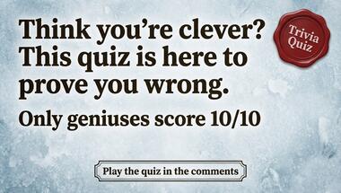 10-question trivia challenge