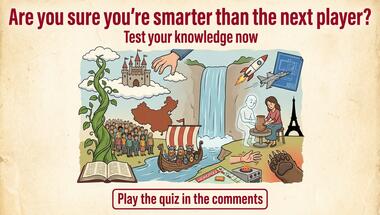 10-question quiz of curious facts
