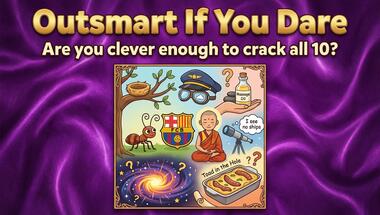 10-question general knowledge challenge