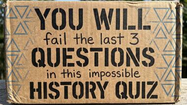 Time-travel challenge: 10-question history quiz
