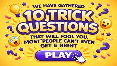 Quick-fire 10-question trivia challenge