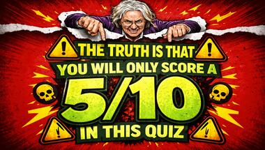 10-question quickfire general knowledge challenge