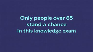 Ten-question fun facts challenge