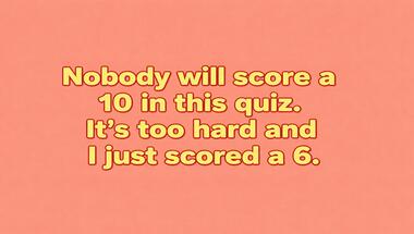 Ten-question knowledge challenge