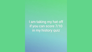 History Quiz